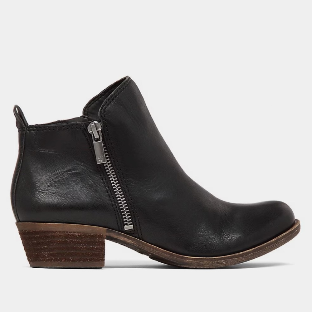 Lucky Brand Basel Leather Booties
